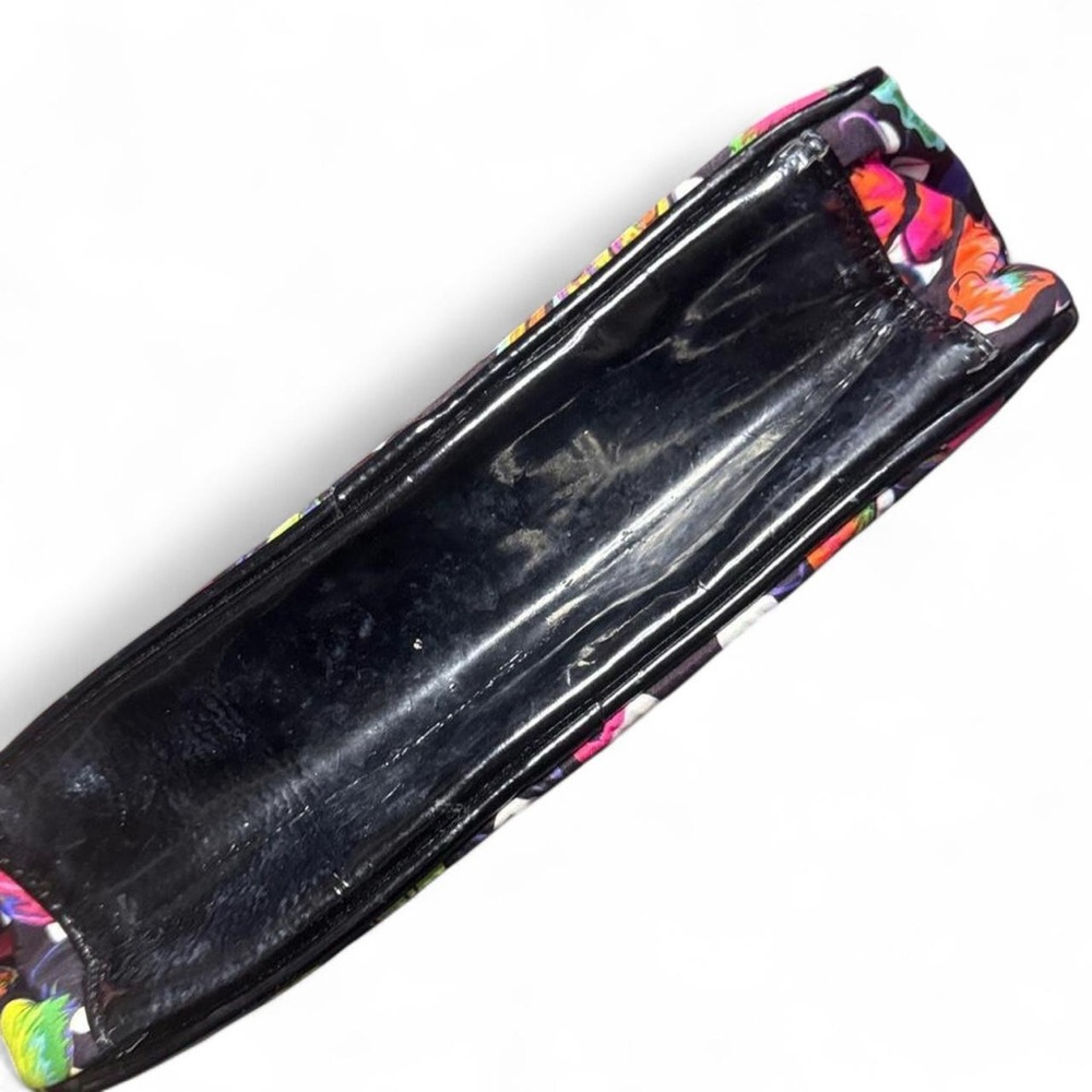 Betsey Johnson VTG 2000s Butterfly Colorful Polka Dot Cosmetic Makeup Bag — OS - Picture 7 of 8